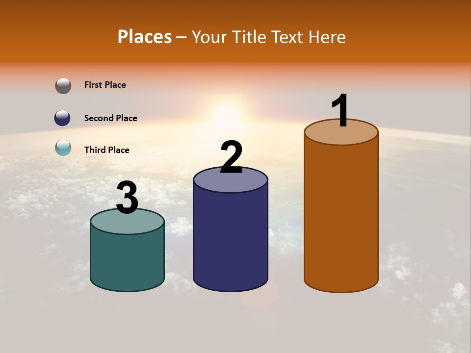 Solar Space Orbit PowerPoint Template