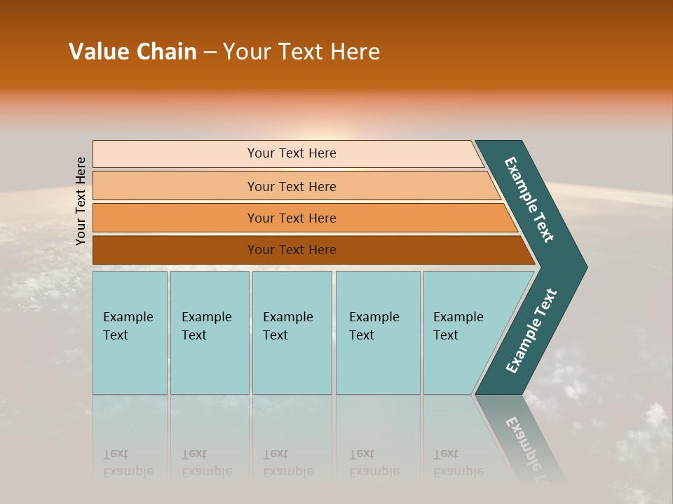 Solar Space Orbit PowerPoint Template