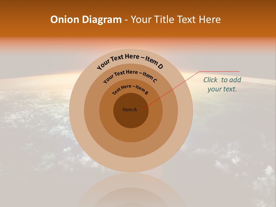 Solar Space Orbit PowerPoint Template