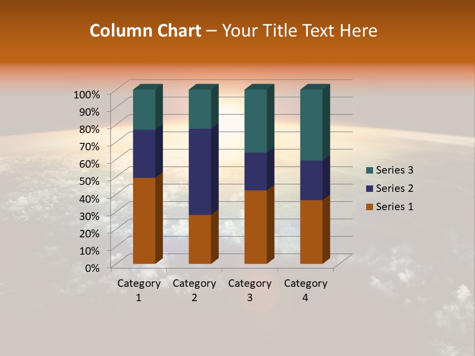 Solar Space Orbit PowerPoint Template