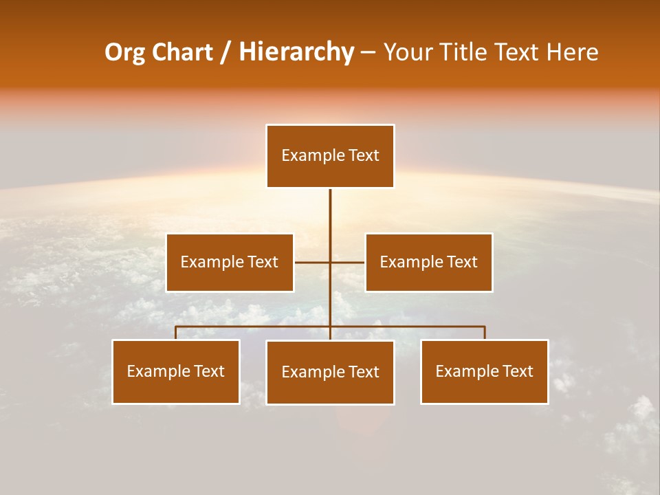 Solar Space Orbit PowerPoint Template