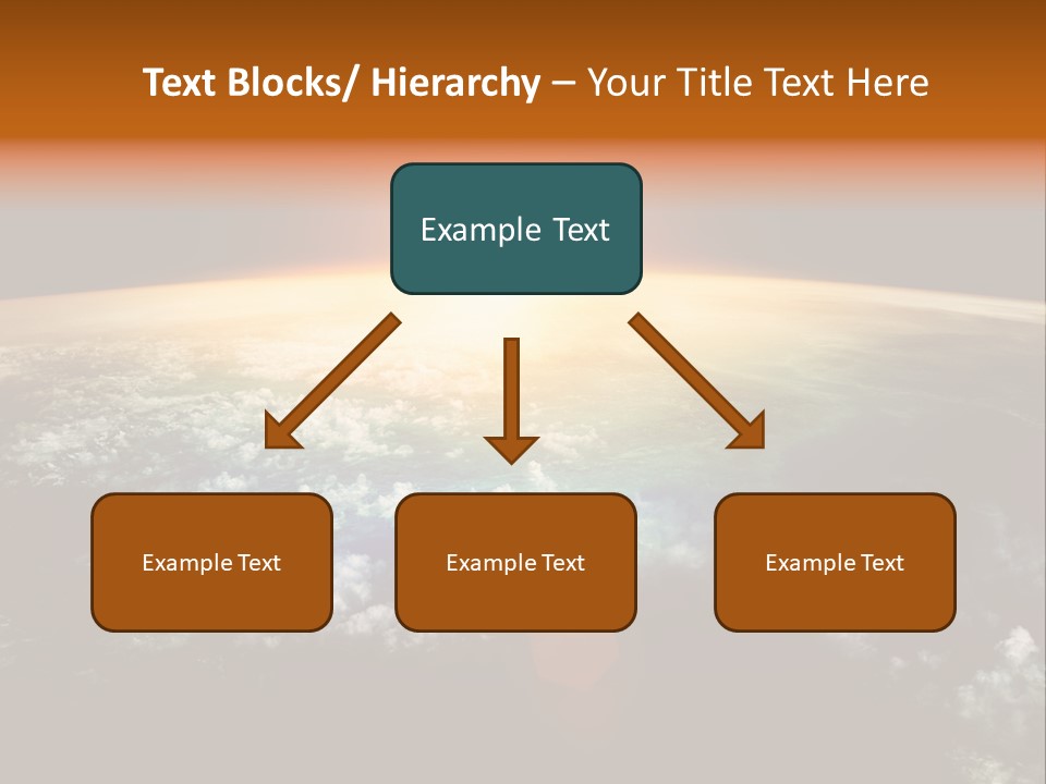 Solar Space Orbit PowerPoint Template
