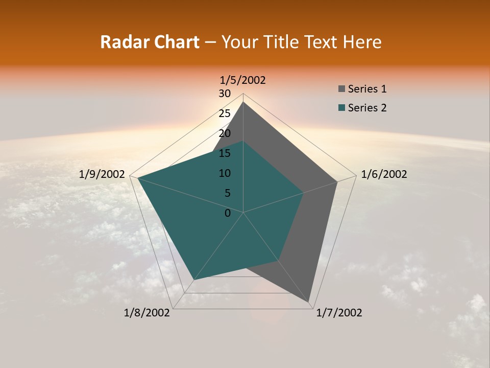 Solar Space Orbit PowerPoint Template