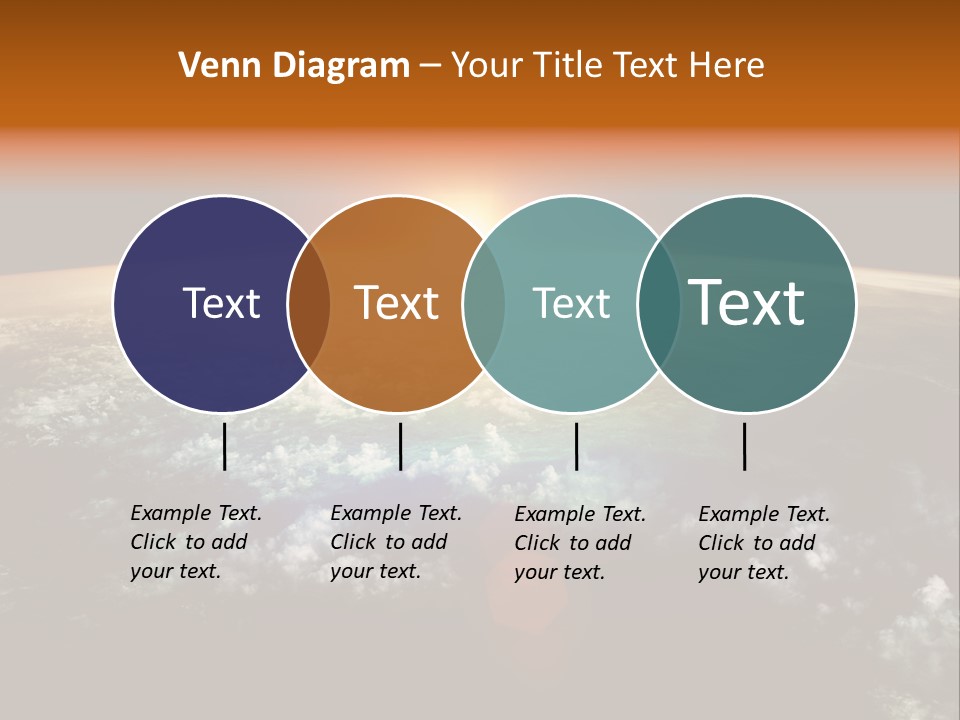 Solar Space Orbit PowerPoint Template
