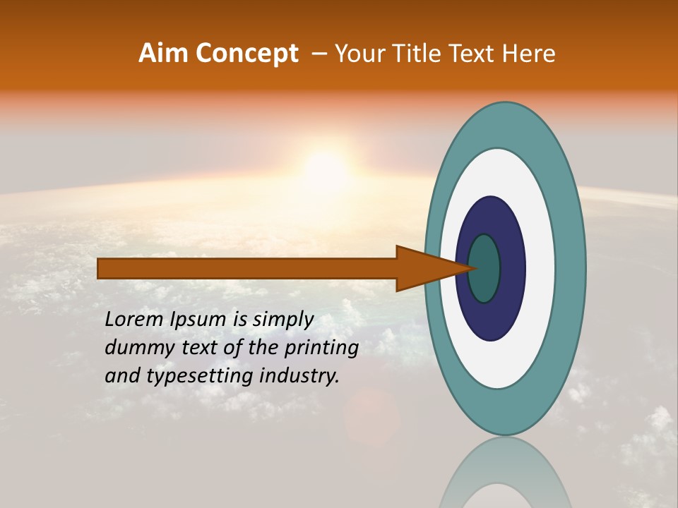 Solar Space Orbit PowerPoint Template