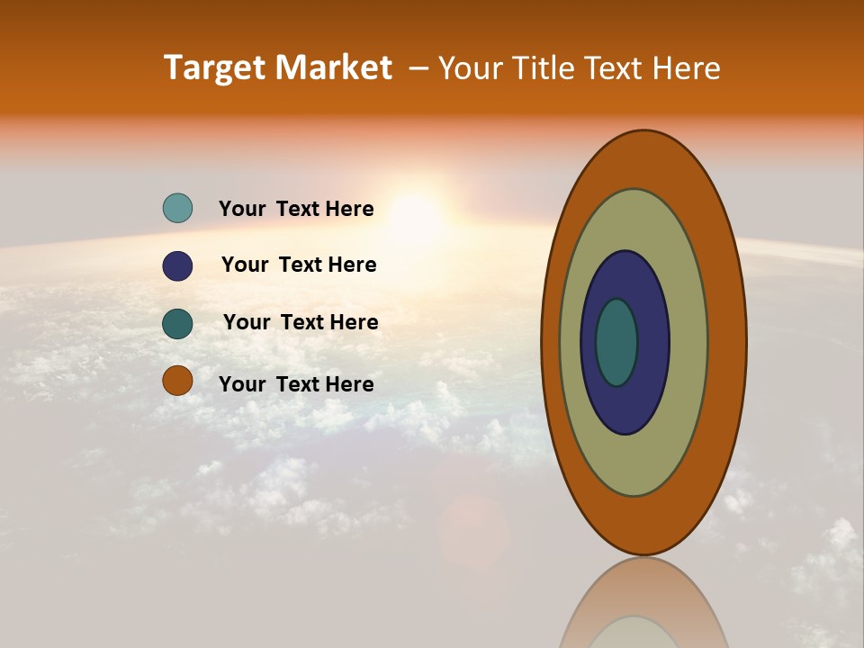 Solar Space Orbit PowerPoint Template