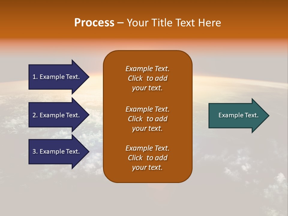 Solar Space Orbit PowerPoint Template