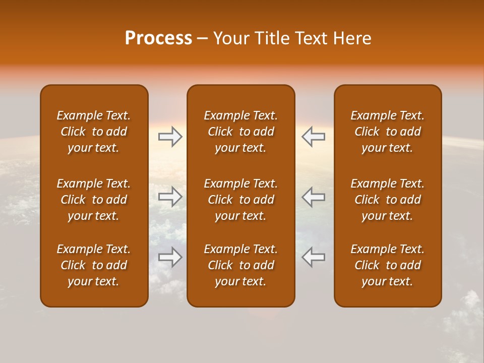 Solar Space Orbit PowerPoint Template