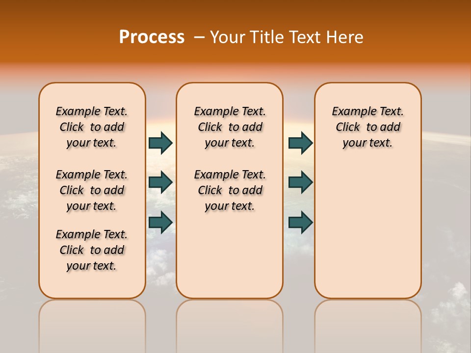 Solar Space Orbit PowerPoint Template