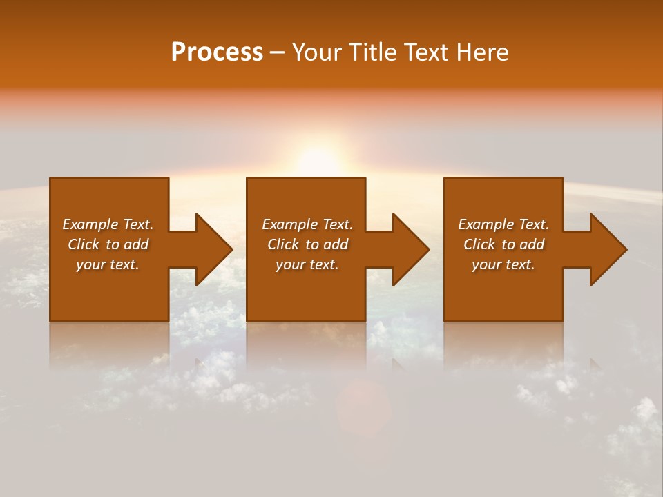 Solar Space Orbit PowerPoint Template