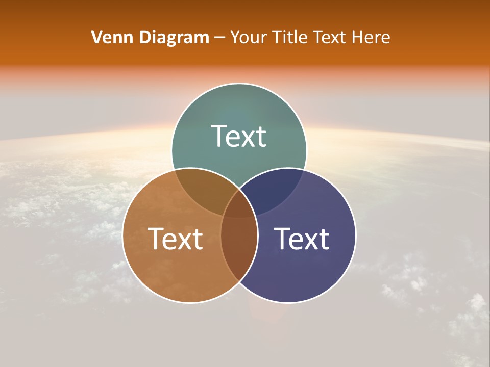 Solar Space Orbit PowerPoint Template