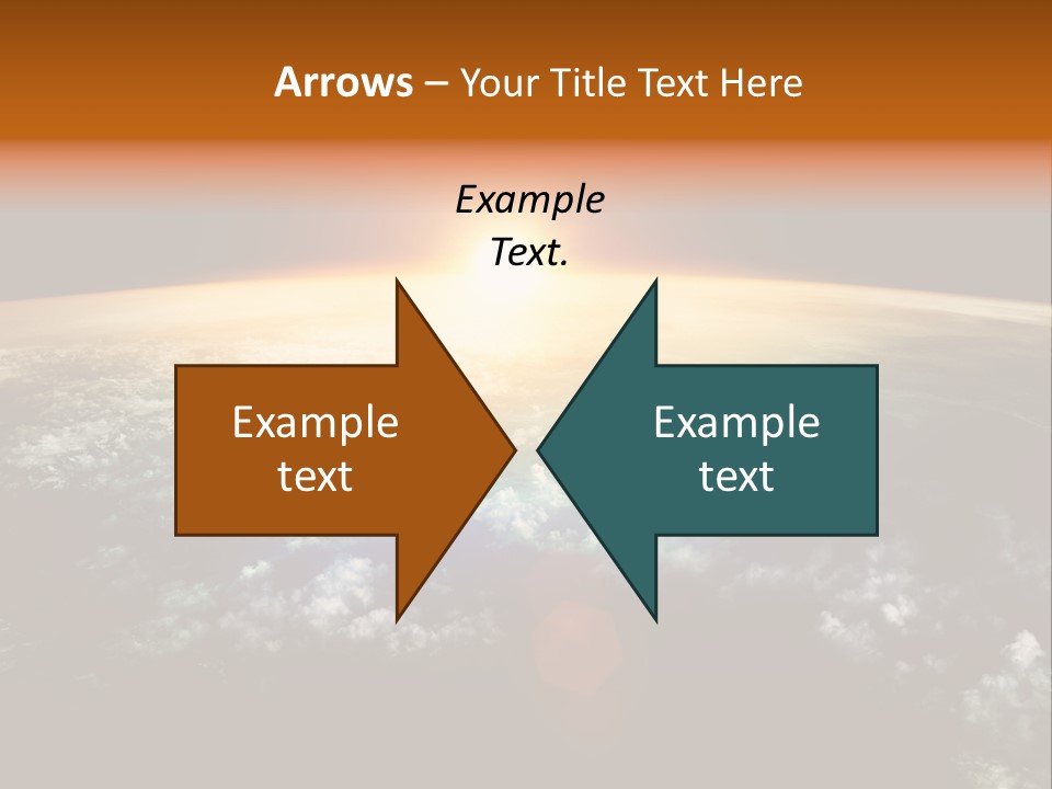 Solar Space Orbit PowerPoint Template