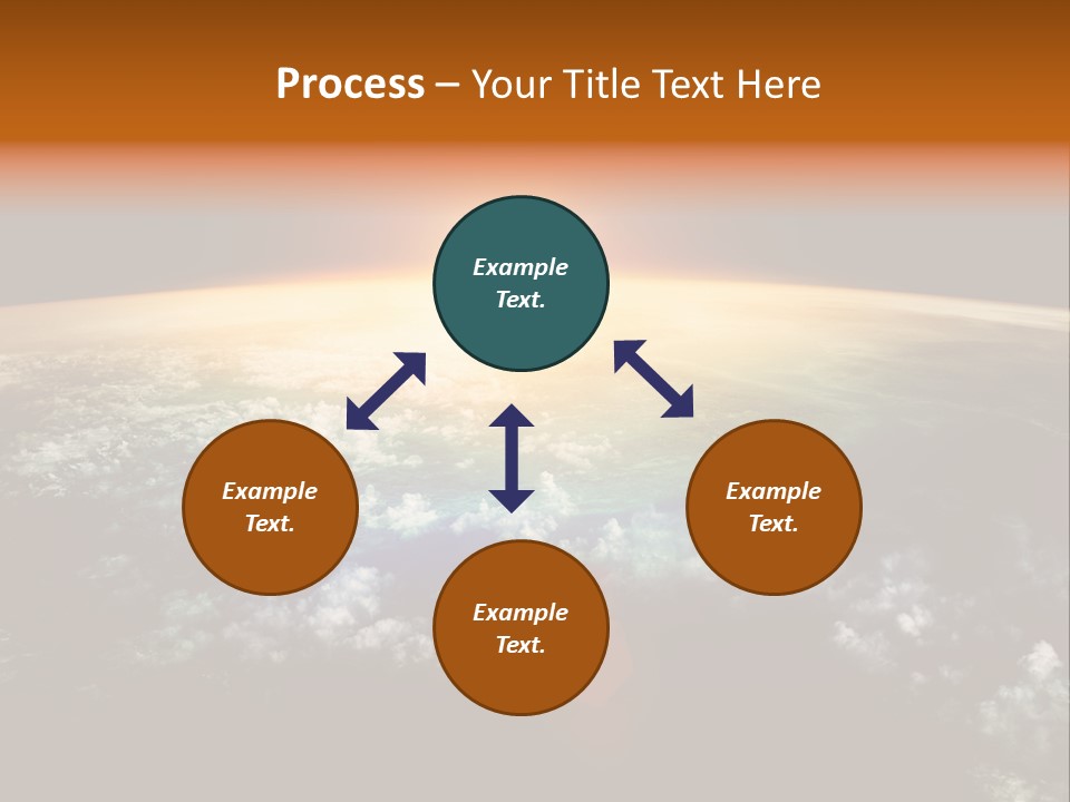 Solar Space Orbit PowerPoint Template