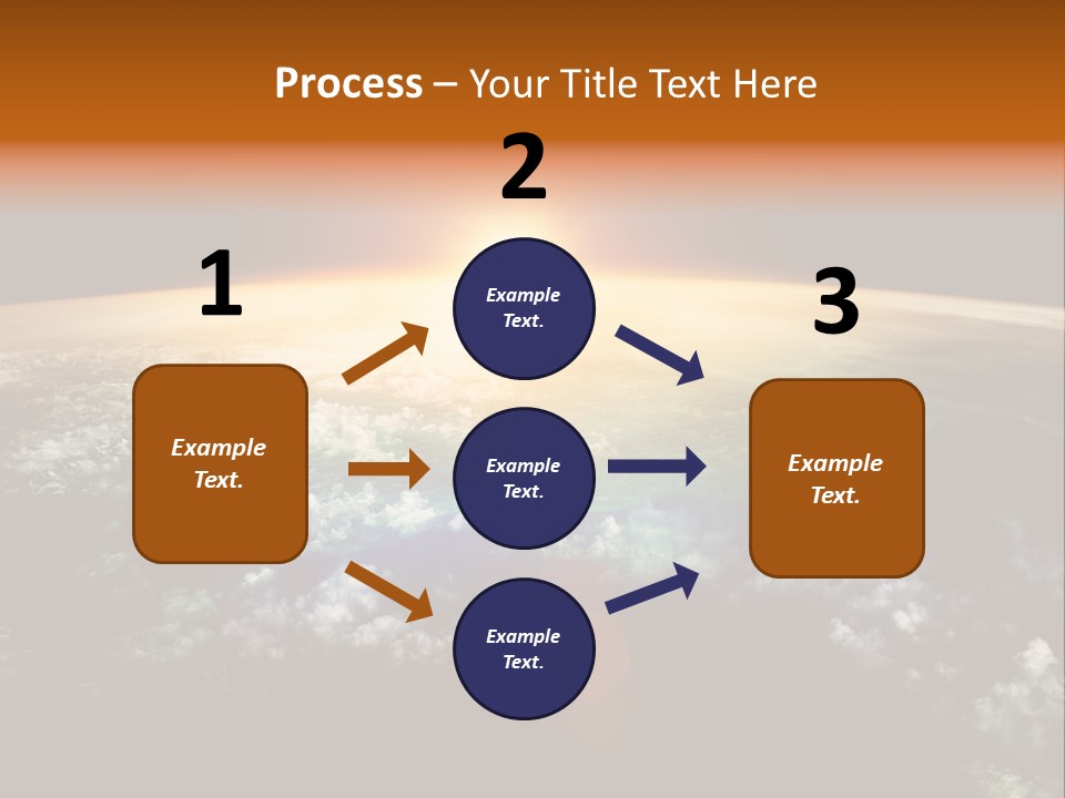 Solar Space Orbit PowerPoint Template