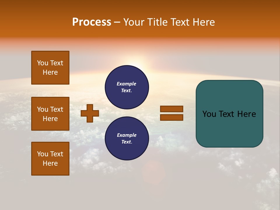 Solar Space Orbit PowerPoint Template