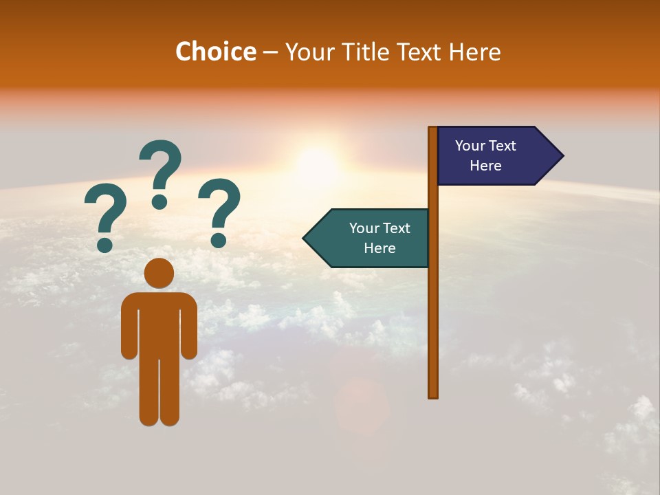 Solar Space Orbit PowerPoint Template