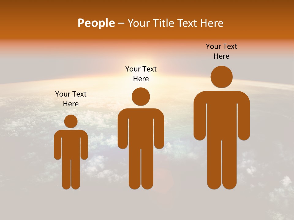 Solar Space Orbit PowerPoint Template