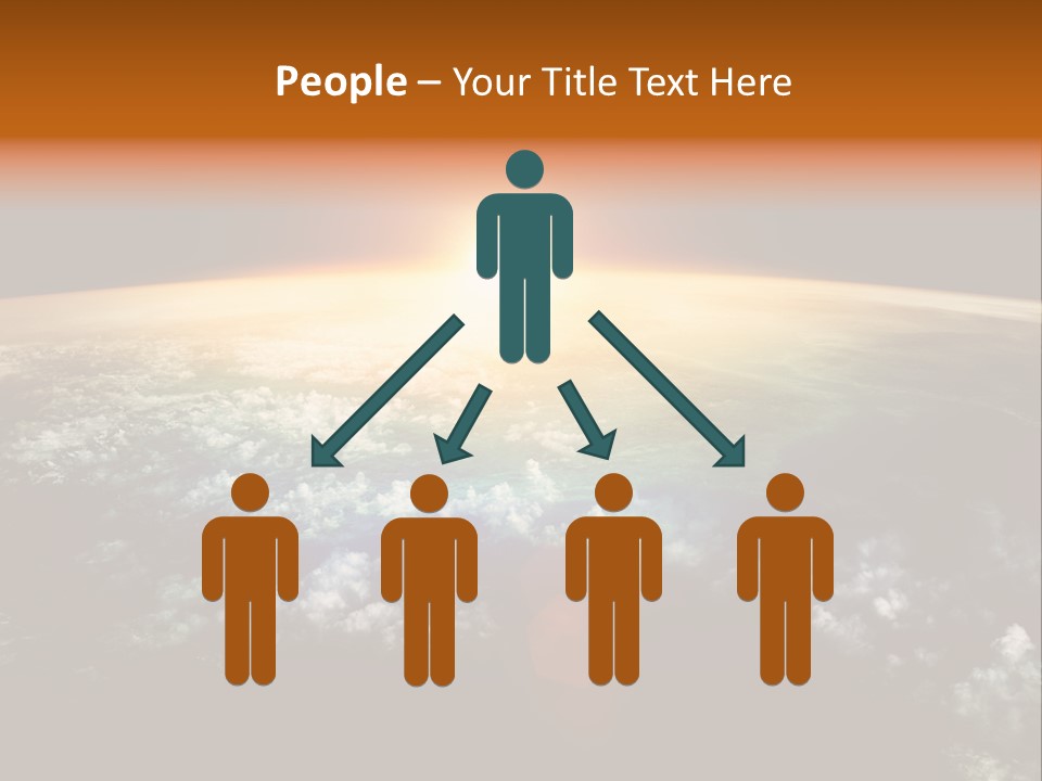 Solar Space Orbit PowerPoint Template