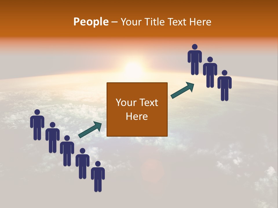 Solar Space Orbit PowerPoint Template