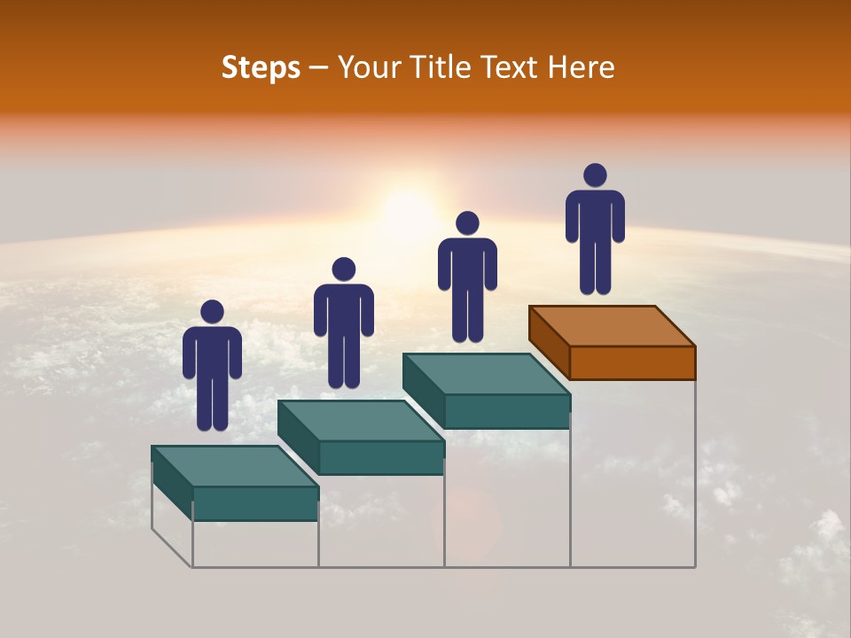 Solar Space Orbit PowerPoint Template