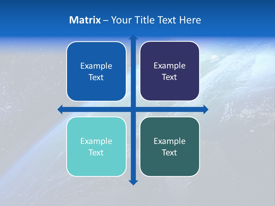 Science Planisph Spatial PowerPoint Template