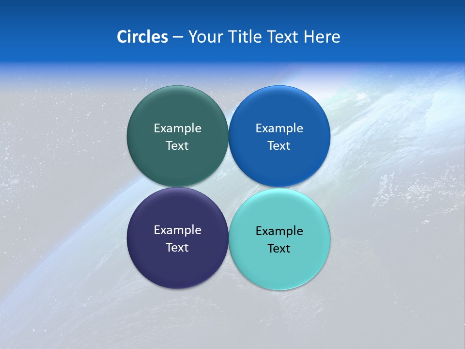 Science Planisph Spatial PowerPoint Template