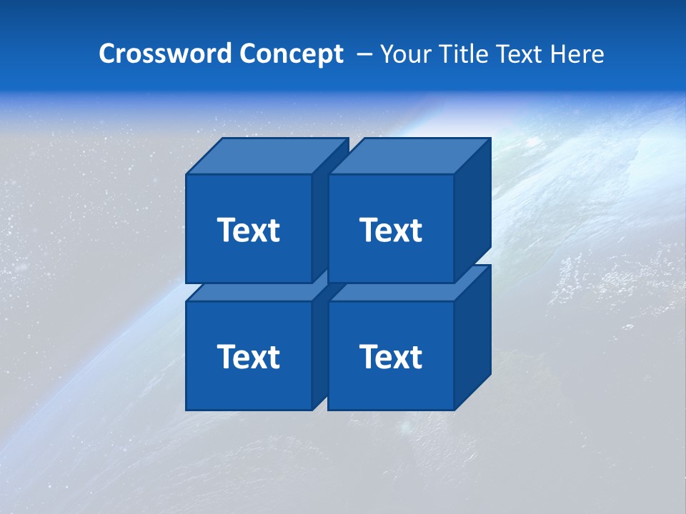 Science Planisph Spatial PowerPoint Template