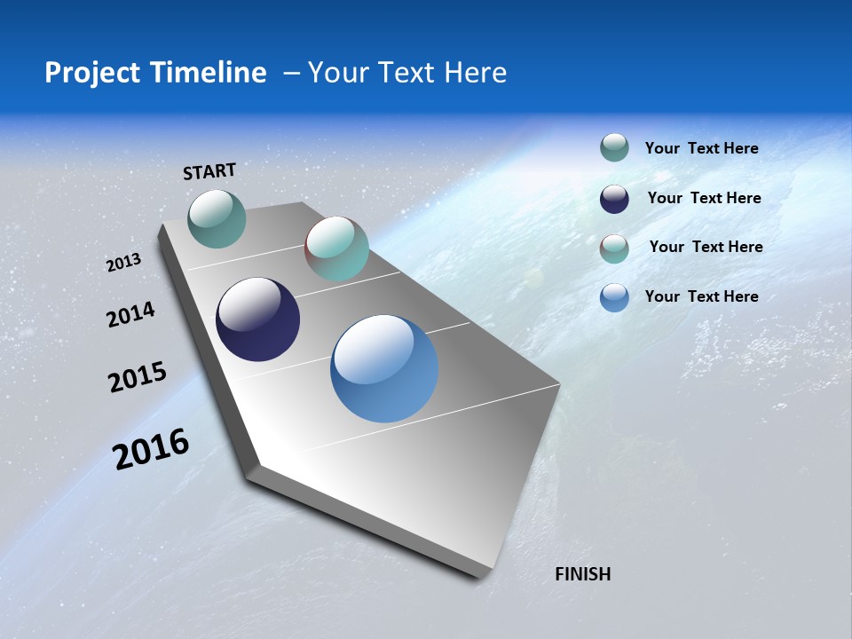Science Planisph Spatial PowerPoint Template