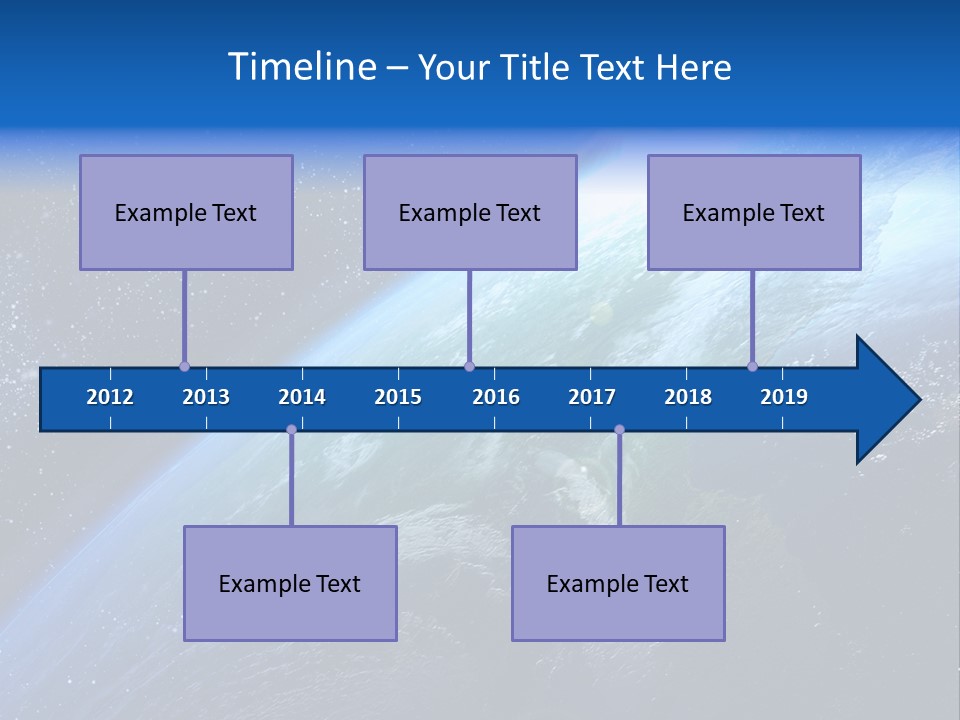 Science Planisph Spatial PowerPoint Template