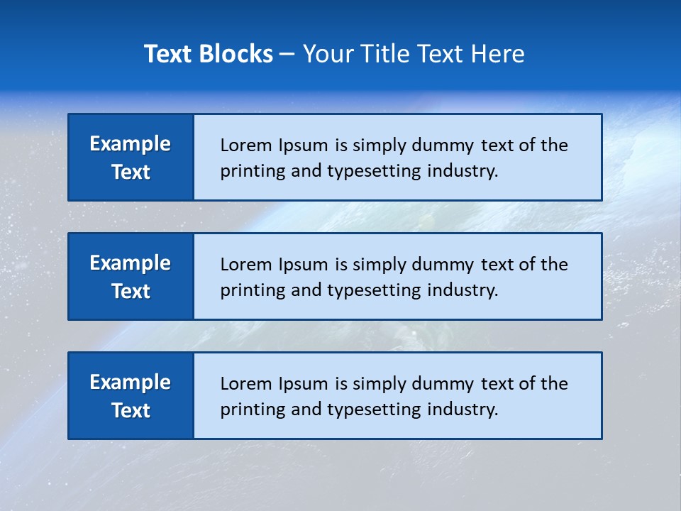 Science Planisph Spatial PowerPoint Template