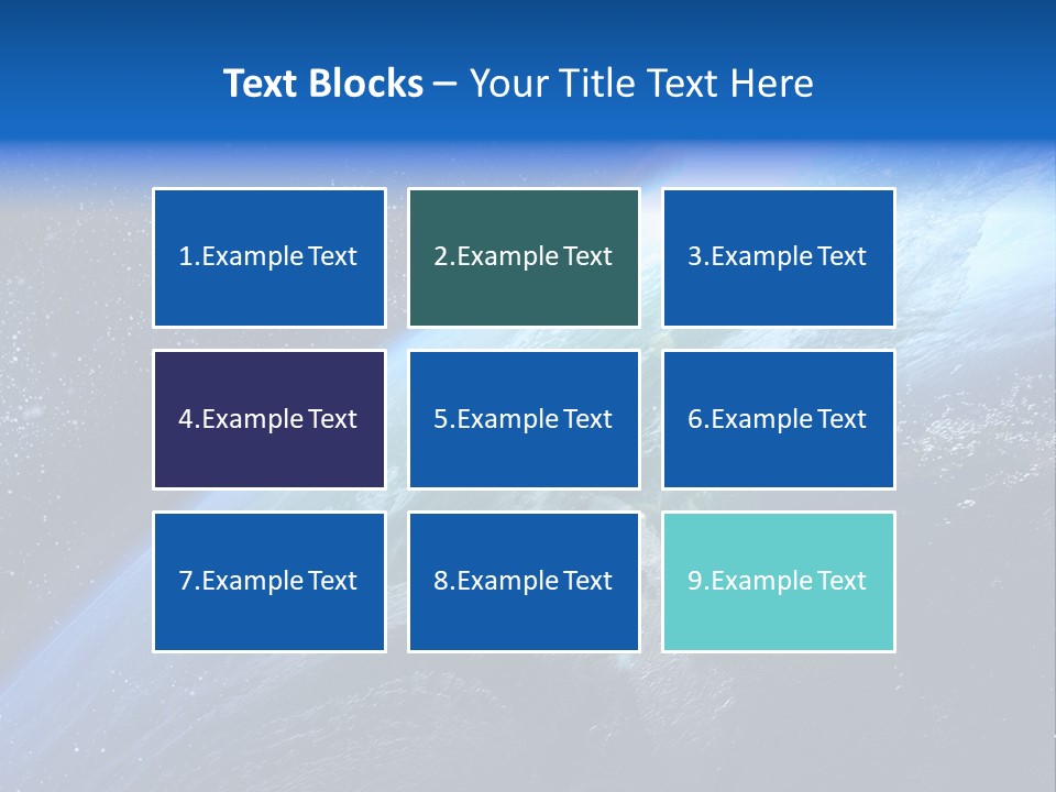 Science Planisph Spatial PowerPoint Template