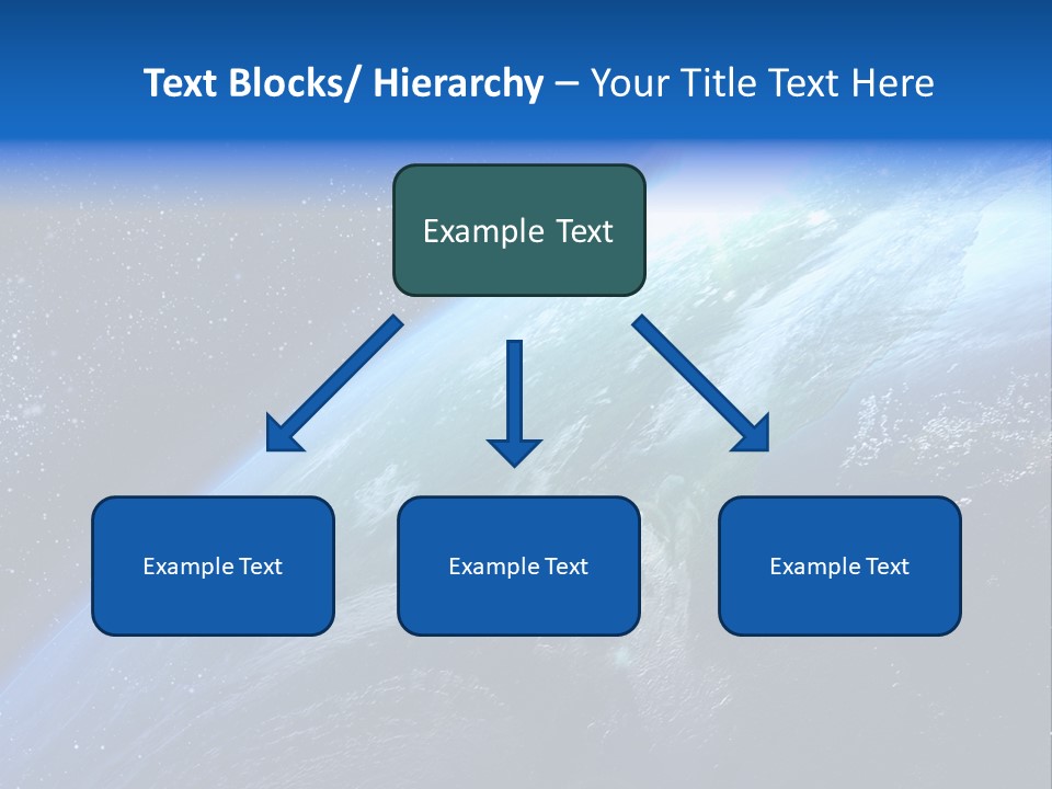 Science Planisph Spatial PowerPoint Template