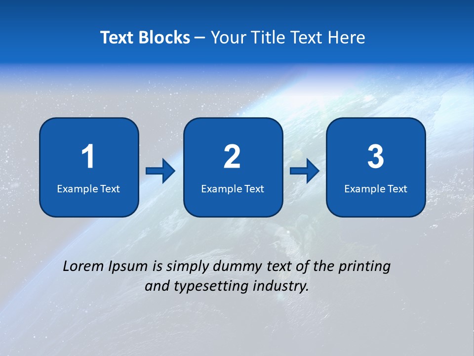 Science Planisph Spatial PowerPoint Template