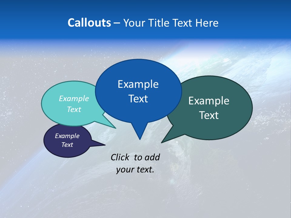 Science Planisph Spatial PowerPoint Template