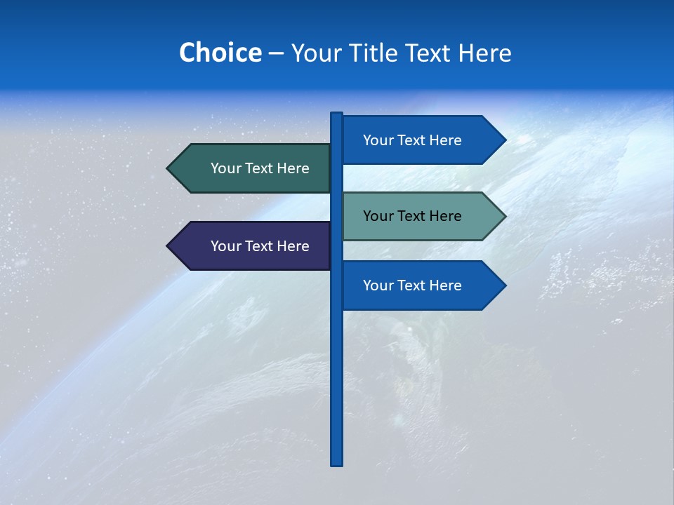 Science Planisph Spatial PowerPoint Template