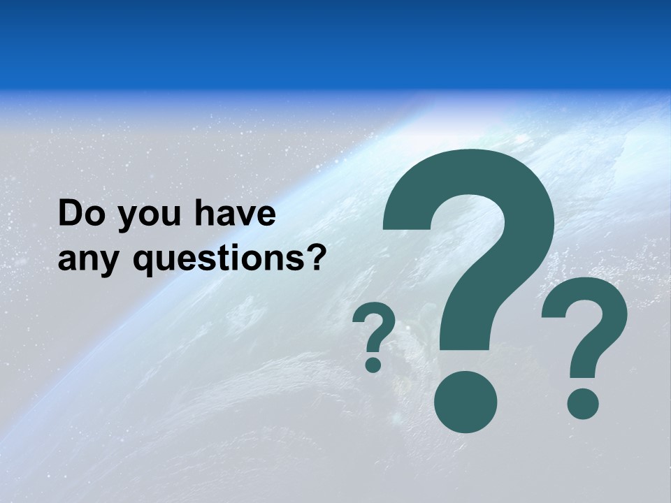 Science Planisph Spatial PowerPoint Template