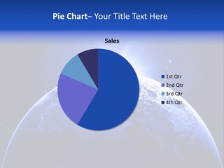 Night Continent Isolated PowerPoint Template