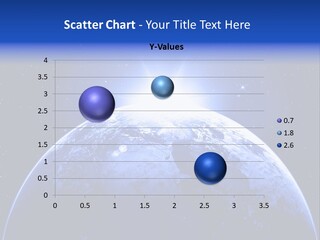 Night Continent Isolated PowerPoint Template