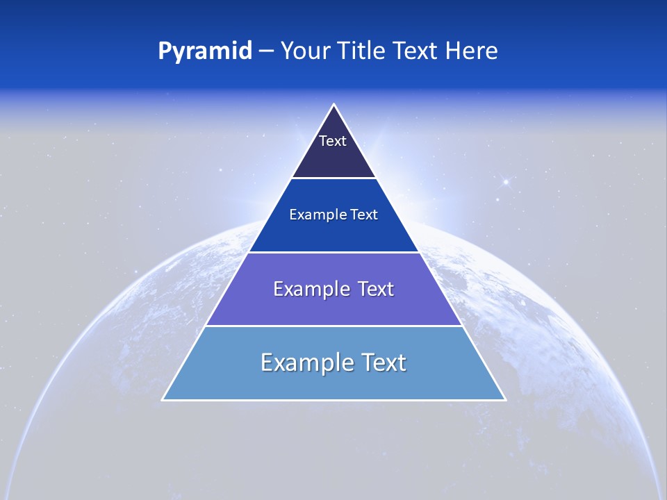 Night Continent Isolated PowerPoint Template