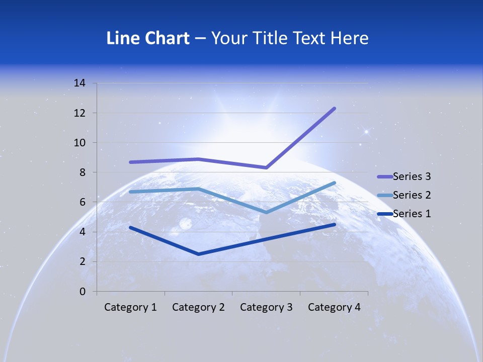 Night Continent Isolated PowerPoint Template