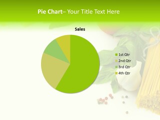 Oregano Basil Oil PowerPoint Template