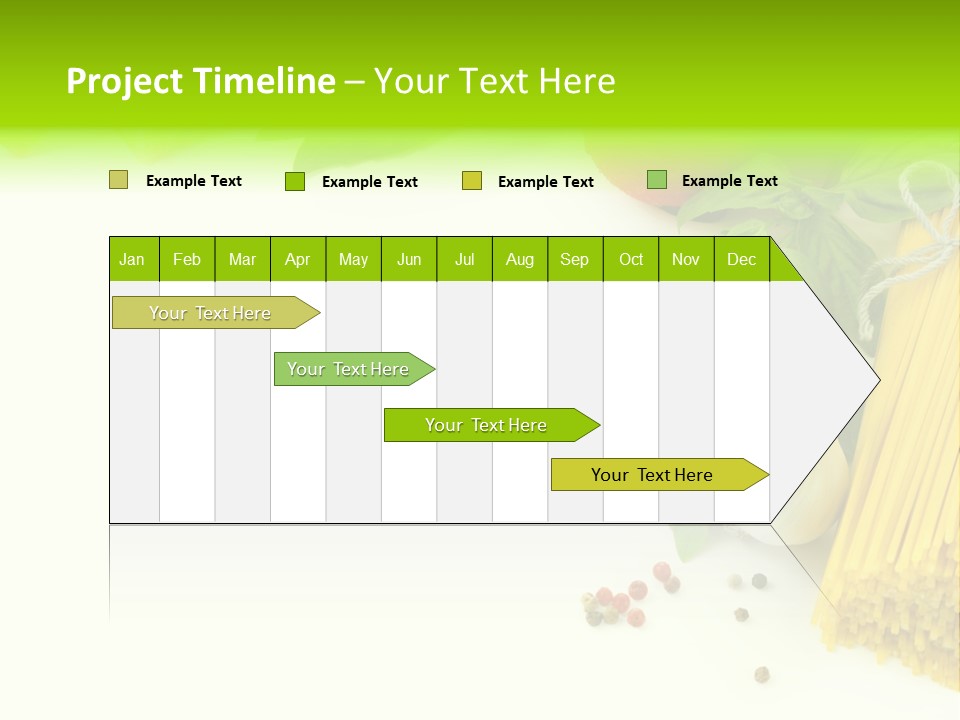 Oregano Basil Oil PowerPoint Template