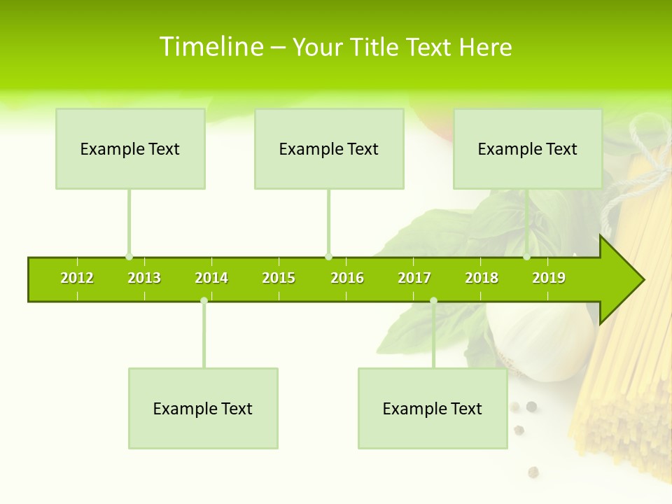 Oregano Basil Oil PowerPoint Template