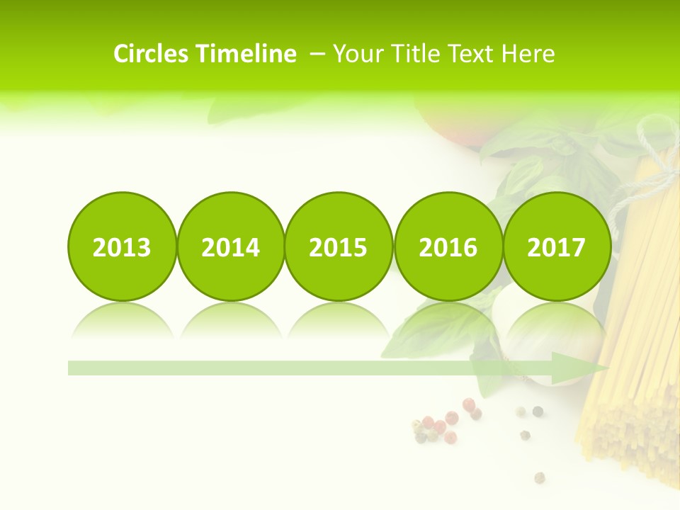 Oregano Basil Oil PowerPoint Template