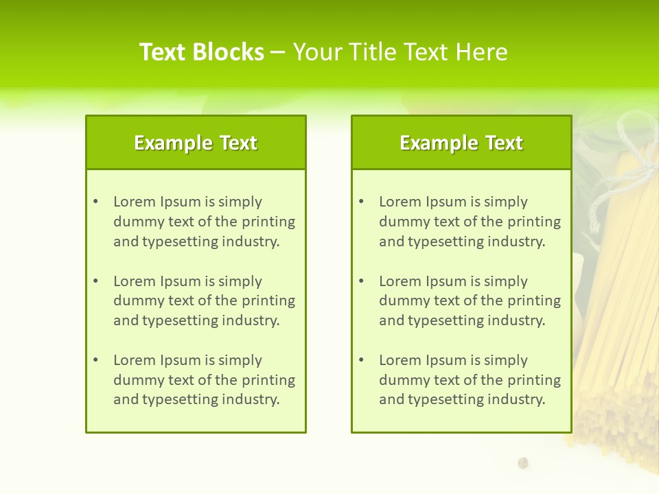 Oregano Basil Oil PowerPoint Template