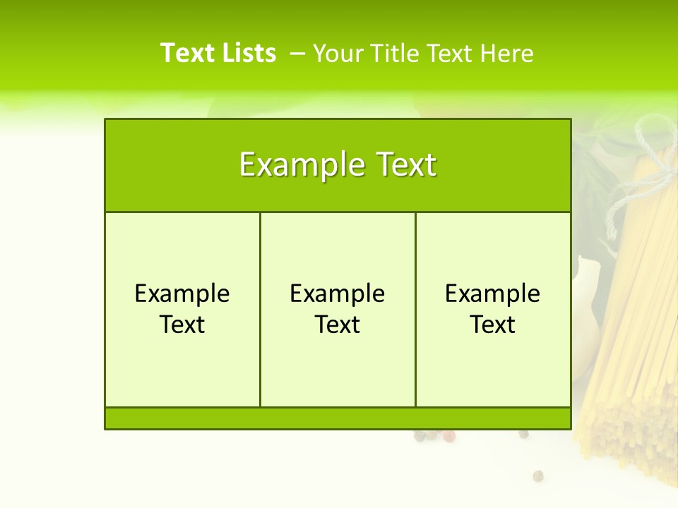 Oregano Basil Oil PowerPoint Template