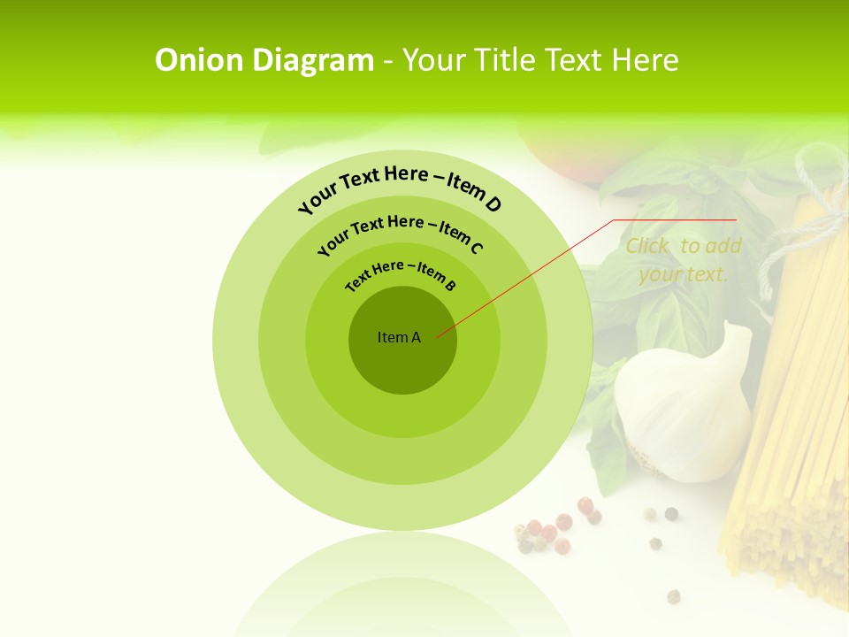 Oregano Basil Oil PowerPoint Template