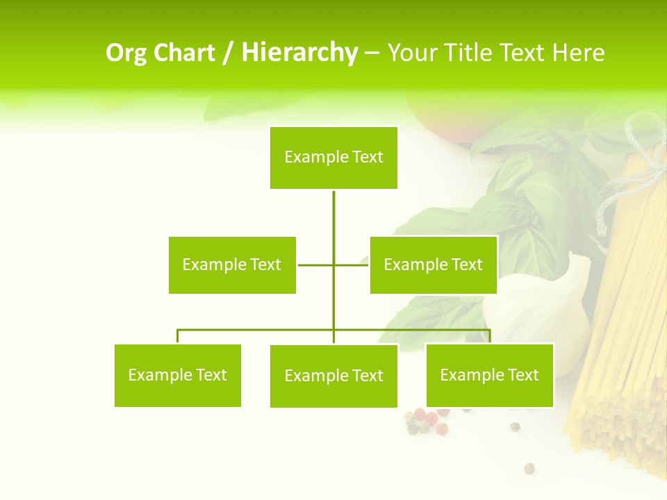 Oregano Basil Oil PowerPoint Template