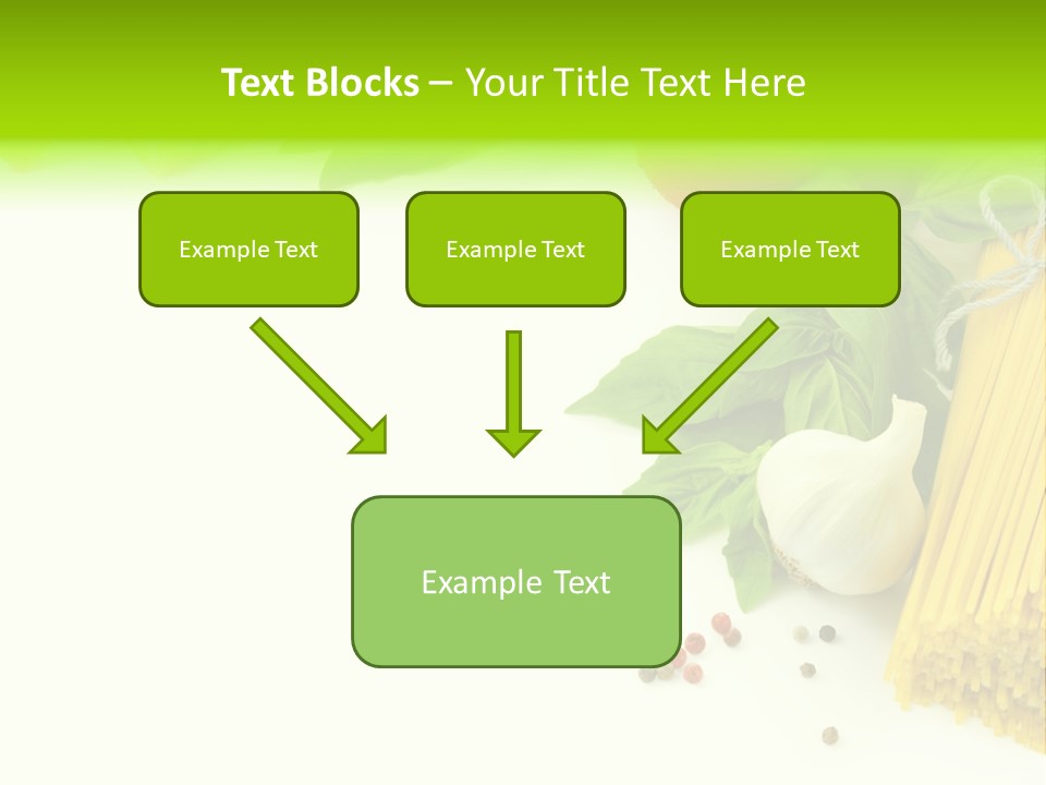 Oregano Basil Oil PowerPoint Template