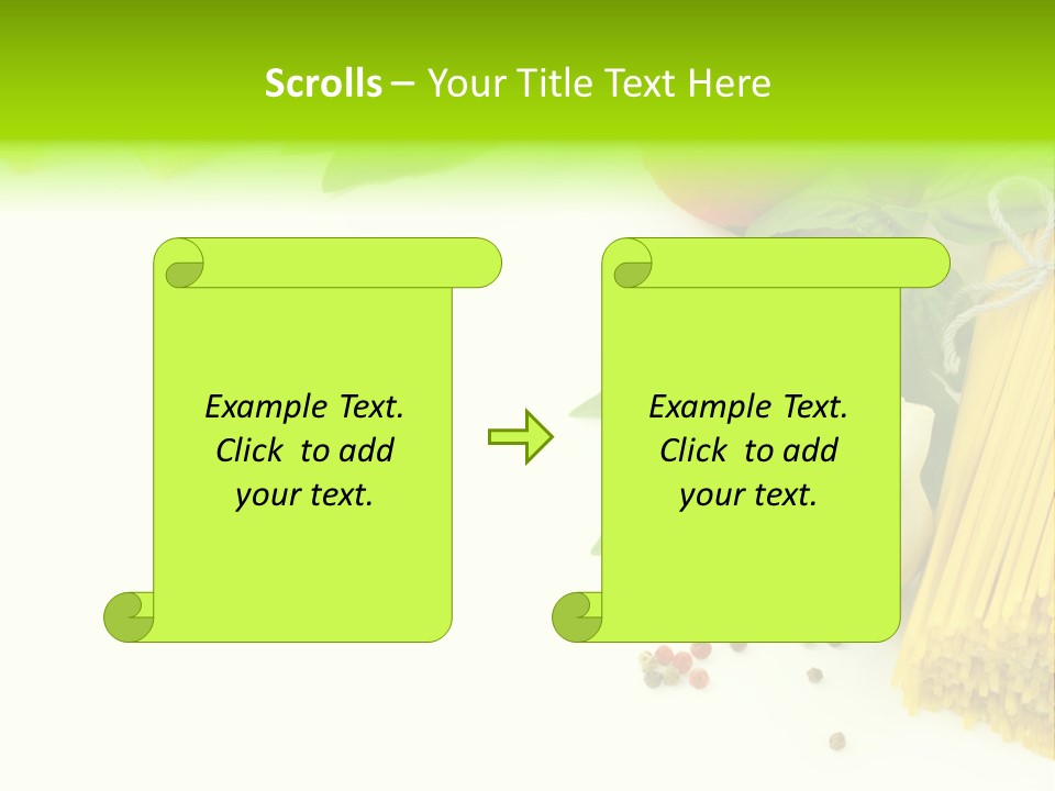 Oregano Basil Oil PowerPoint Template
